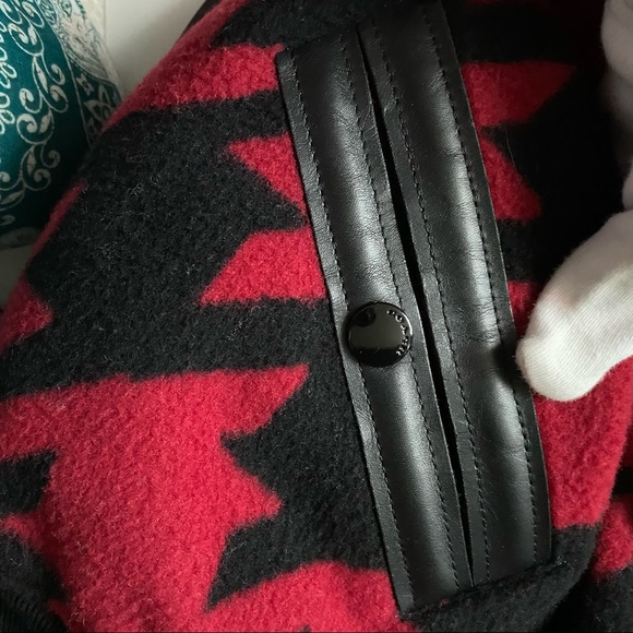 Women’s COACH 1941 Collection Reversible Bomber Jacket Black / Red - Size XS - Picture 8 of 11